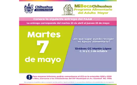 Acude por tu paquete alimentario PAAM, este martes al centro comunitario Martín López