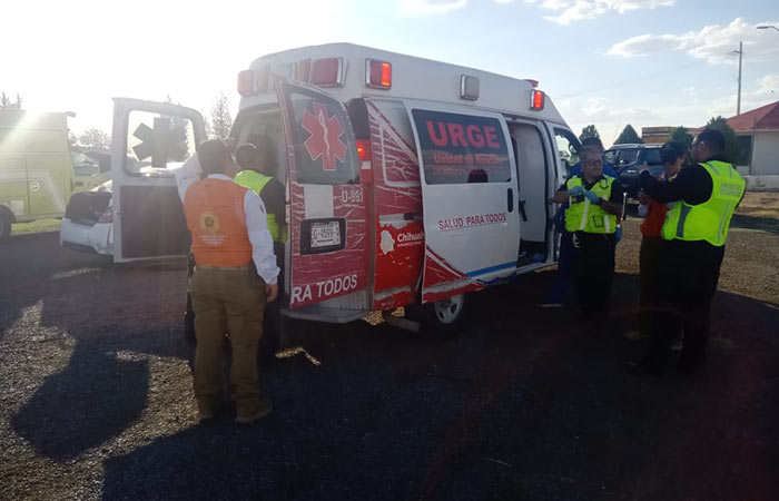 Realizan traslado aéreo desde Nuevo Casas Grandes