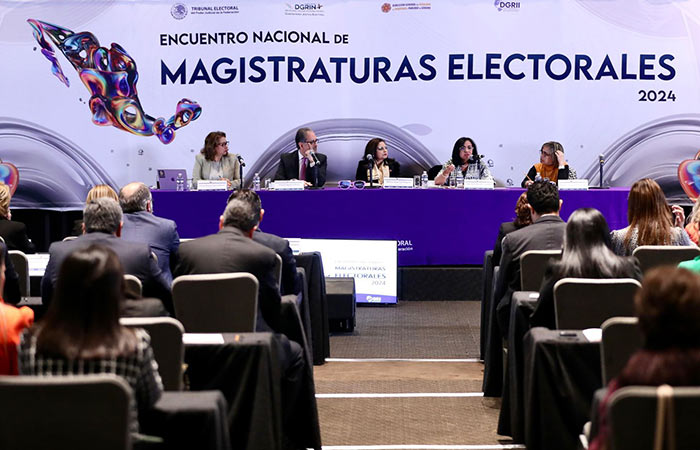 Participa Presidenta del TEE en “Encuentro Nacional de Magistraturas Locales”