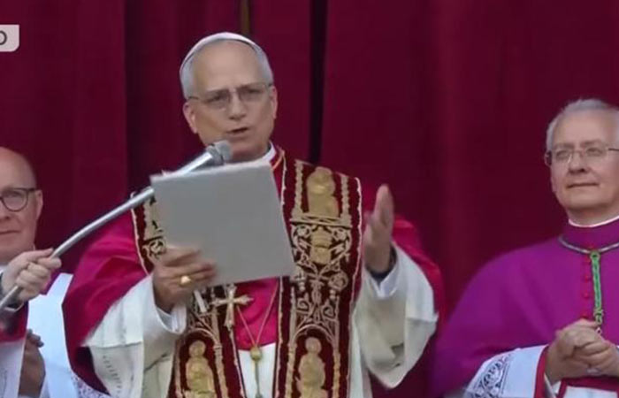 Robert Francis Prevost es elegido Papa y adopta el nombre de León XIV