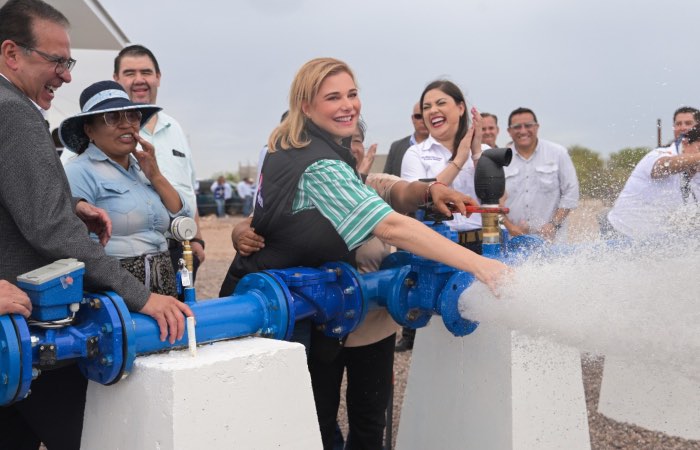 Maru Campos pone en marcha inversión de 200 mdp en obras de infraestructura hidroagrícola