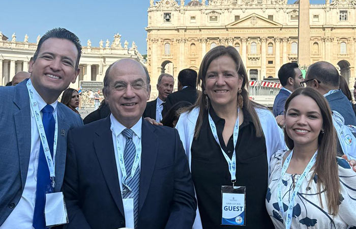 Marco Bonilla viaja al Vaticano a audiencia con el Papa León XIV