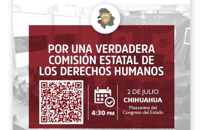 Morena convoca al Foro de Análisis: “Por una verdadera Comisión Estatal de los Derechos Humanos”