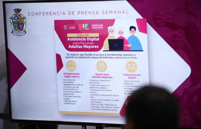 DIF y Derechos Humanos crean el programa de Asistencia Digital para Personas Mayores