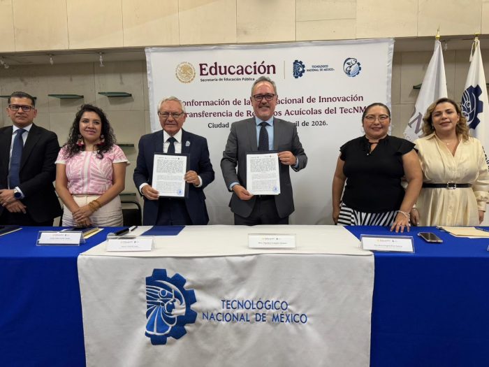 Conapesca y TecNM firman acuerdo para impulsar pesca y acuacultura