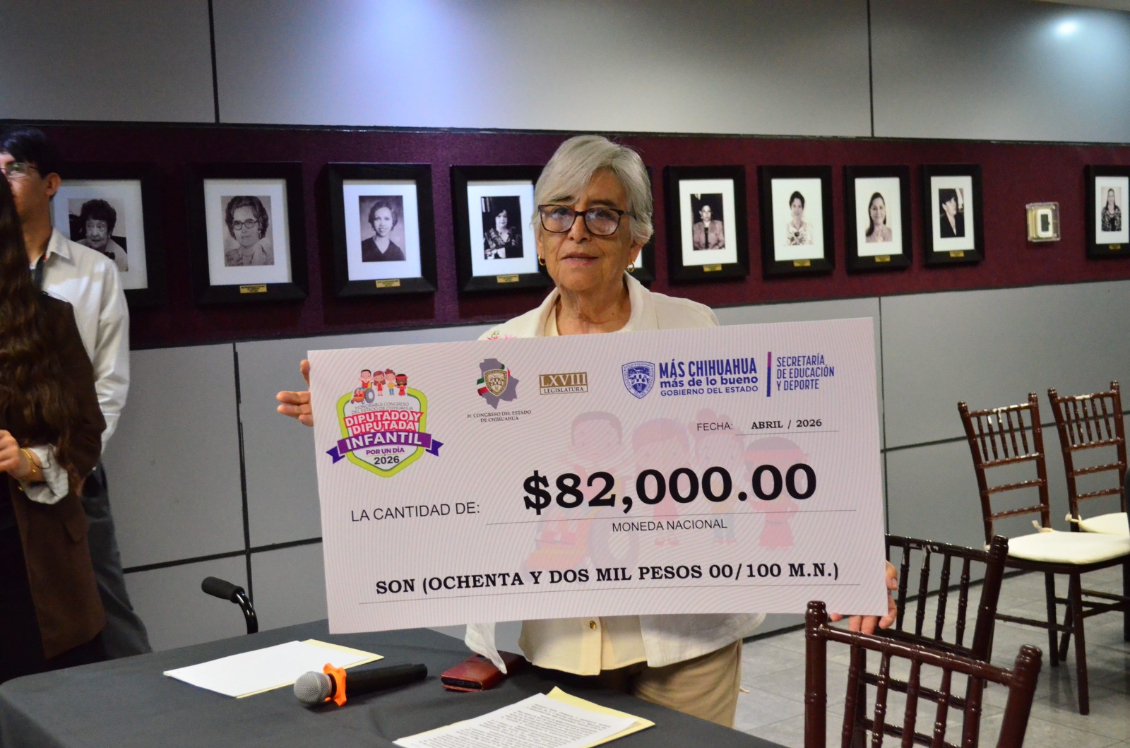 La diputada Herminia Gómez Carrasco impulsa sueños: Ivanna Sofía llega al Congreso Infantil