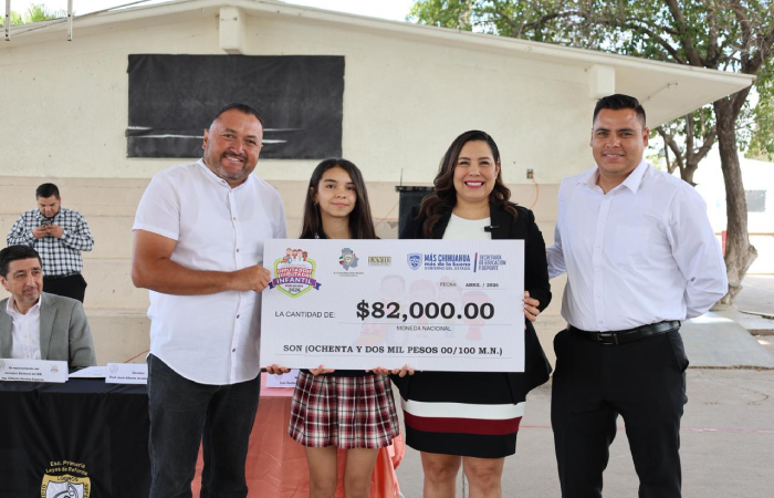 Joss Vega presenta a Diputada Infantil en primaria Leyes de Reforma