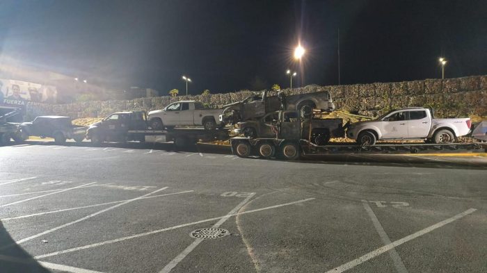 Aseguran cinco vehículos en Aldama tras operativos de Loya