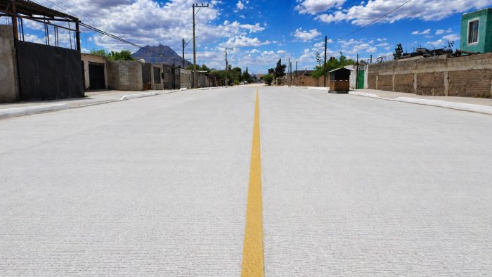 Vecinos de Villa Juárez agradecen pavimentación con Presupuesto Participativo