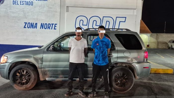 Detienen a dos sujetos con arma y droga en Ciudad Juárez