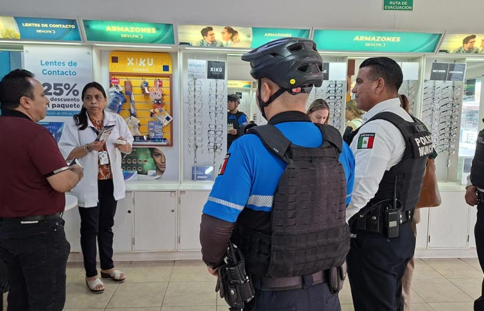 Promueven medidas de seguridad para comerciantes del Centro Histórico